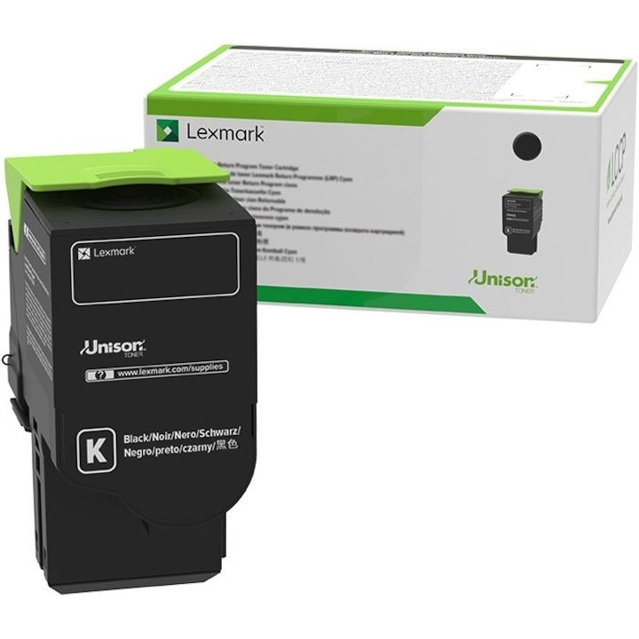 Cartus toner Lexmark LEXMARK 78C2UKE ,Negru ,10 500 Pagini ,Original (78C2UKE) 