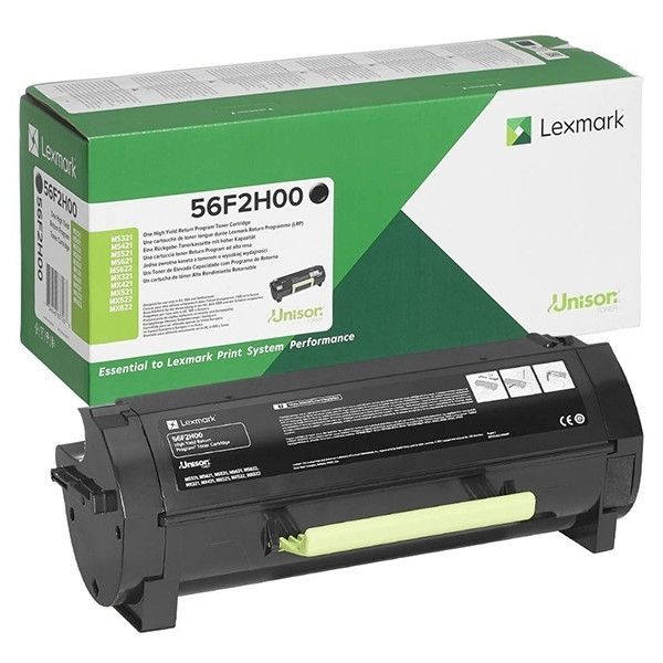 Cartus toner Lexmark LEXMARK 56F2H00 ,Negru ,15 000 pagini ,Original (56F2H00) 