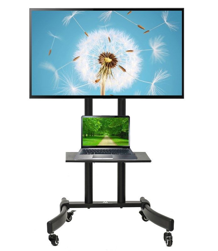 TV trolley stand Maclean  professional  on wheels  max 32-65   max 40kg  MC-739