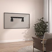 Maclean MC-481 Ultra Flat Slim TV Wall Mount Bracket Holder for 37-80  Flat Curved up to 75kg Max. VESA 600x400 Universal TV Mount Holde
