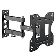 Maclean MC-700N TV Monitor Wall Mount Universal max VESA 200x20 23 -43  30kg Black Extendable Tilting for Small TVs