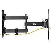 Maclean MC-700N TV Monitor Wall Mount Universal max VESA 200x20 23 -43  30kg Black Extendable Tilting for Small TVs