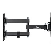 Maclean MC-700N TV Monitor Wall Mount Universal max VESA 200x20 23 -43  30kg Black Extendable Tilting for Small TVs