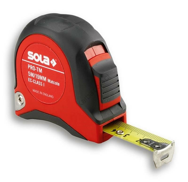 SOLA MEASURING TAPE 5m PRO-TM 19mm