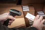 Digitus 2D Barcode Hand Scanner  Battery-Operated  Bluetooth & QR-Code Compatible