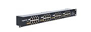 Extralink Gigabit PoE Injector 16 Port 16x 1000Mb/s RJ45  Rackmount