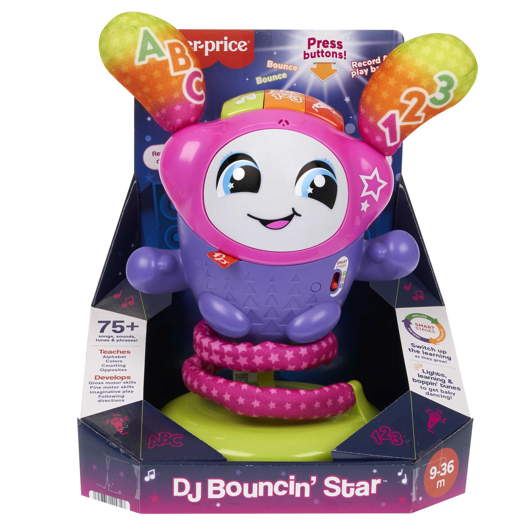 Fisher-Price SS Dance DJ Interactive Toy POL HRD21 p1 MATTEL