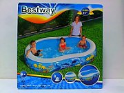 Inflatable pool 262x157x46cm B54118 51486