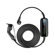 Extralink BS-PCD030 16A 3.6kW Schuko | Portable Electric Car Charger | 1 phase  5.5m  LCD  IP67
