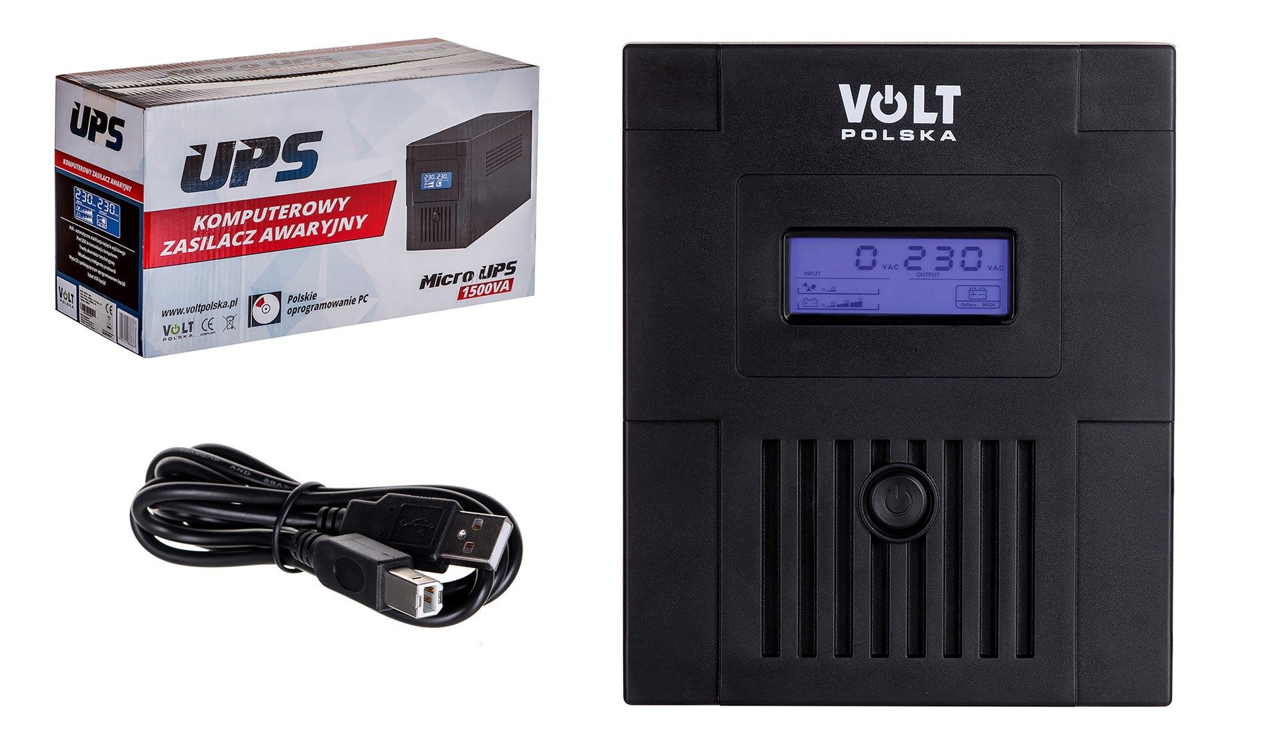 VOLT POLSKA MICRO UPS 1500 2x9Ah