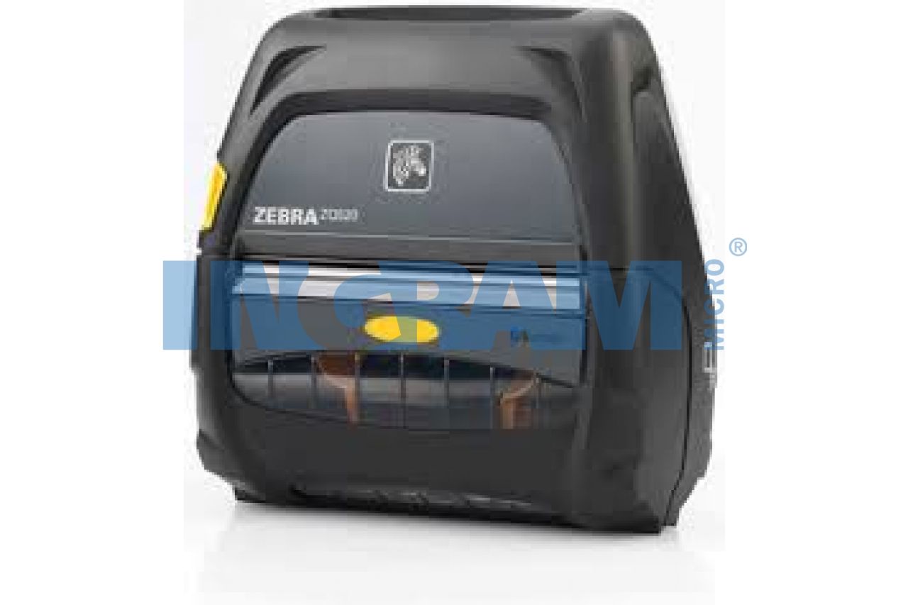 DT Printer ZQ521, media width 4.45 /113mm English/Latin fonts, RFID, Dual 802.11ac/Bluetooth 4.1, stnd battery, EMEA Certs