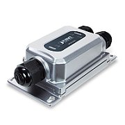 PLANET IPOE-E302 repetoare de rețea Transmițător rețea Negru, Gri 10, 100, 1000 Mbit/s