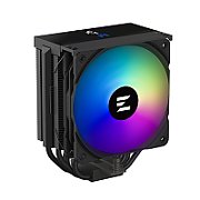 COOLER Zalman skt. skt. Intel si AMD, racire cu aer, vent. 120mm, 600 - 2000 RPM, 5 heatpipes, inaltime 159mm, iluminare RGB, CNPS13X DS BLACK   (timbru verde 0.8 lei)