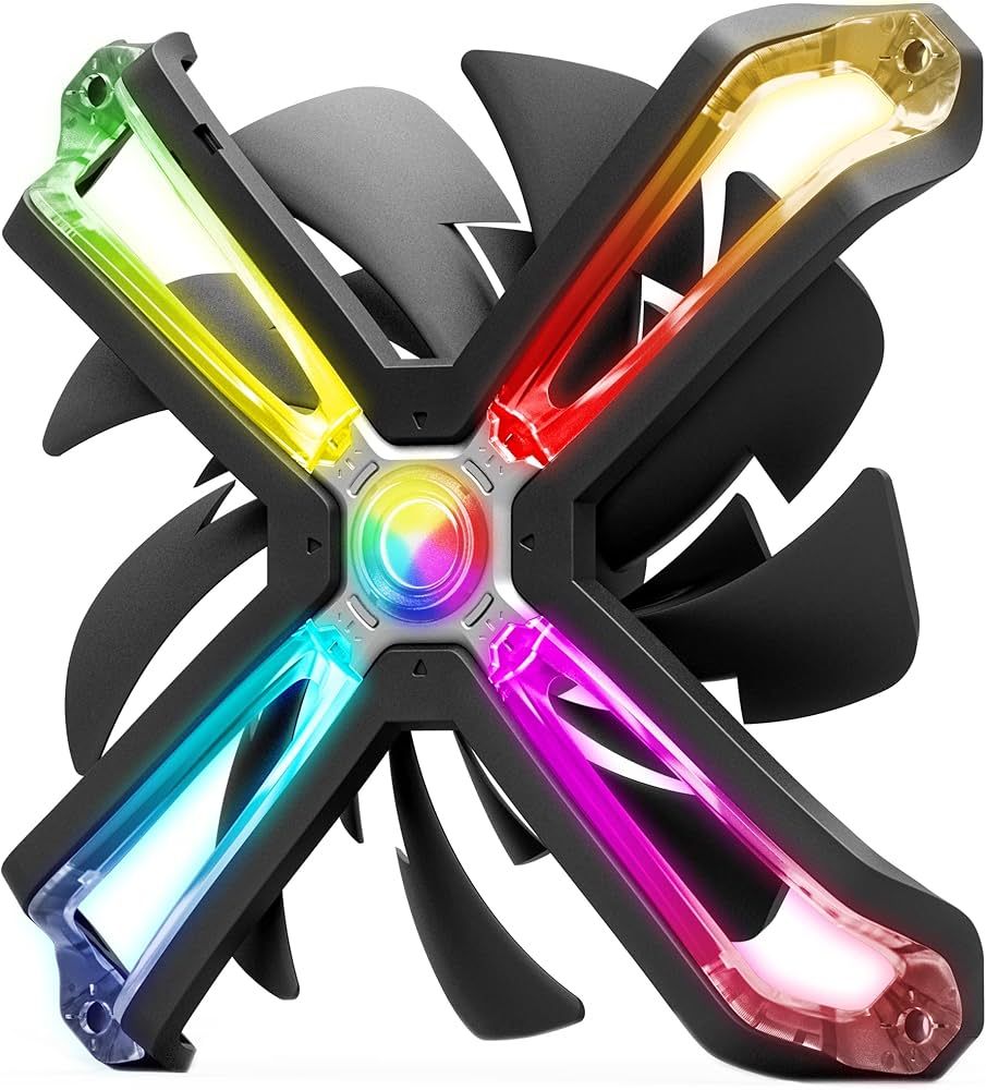 Ventilator Zalman ZM-SF120 ,120 x 120 x 25 mm ,800-1500 RPM ,Negru ,RGB 