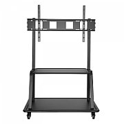 HEAVY DUTY TV CART TROLLEY/SUPPORT 60 IN TO 105IN DISPLAYS