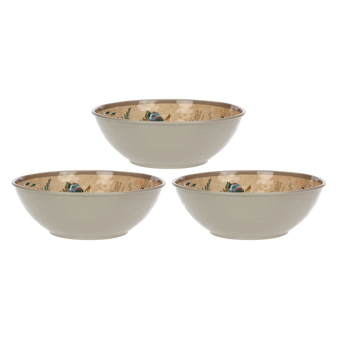 Sea Life Melamine Salad Bowl - 36 cm