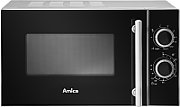 Amica AMGF20M1GS microwave Countertop Grill microwave 20 L 700 W Black  Silver