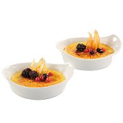 Set of 2 INSPIRIA creme brulée bowls