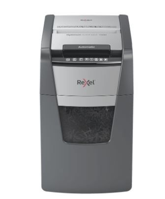 Rexel AutoFeed+ 150M automatic shredder  P-5  micro cut (2x15mm)  150 sheets  44 litre bin