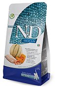 FARMINA N&D Ocean Cat Cod  Shrimp  Pumpkin and Cantaloupe Melon Kitten - dry cat food - 1.5 kg