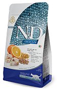 Farmina Pet Food N&D Ocean cats dry food 1.5 kg Adult Cod