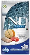FARMINA N&D Ocean Dog Salmon  Cod  Cantaloupe  Melon Adult Medium&Maxi - dry dog food - 12 kg