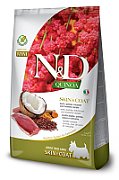 FARMINA N&D QUINOA DOG SKIN&COAT  DUCK  COCONUT ADULT MINI 800g