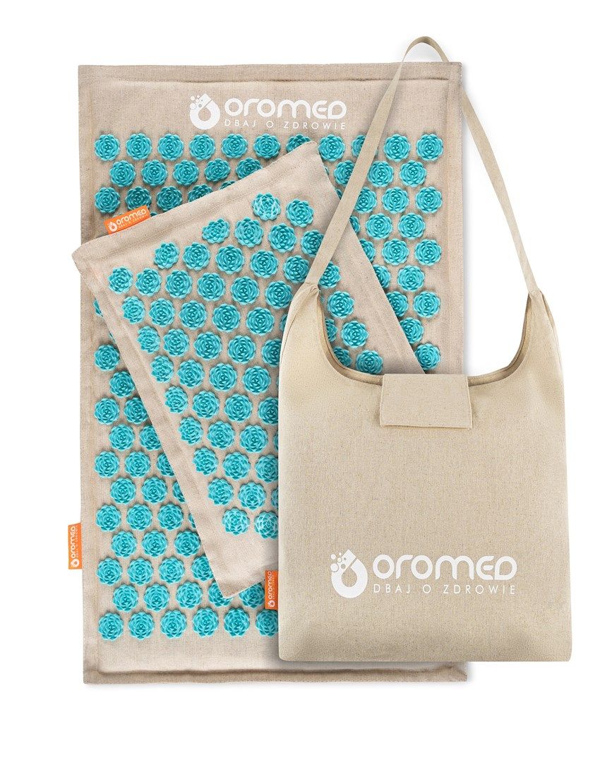 ORO-HEALTH acupressure mat  colour grey