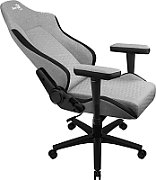 Aerocool CROWNASHGR  Ergonomic Gaming Chair  Adjustable Cushions  AeroWeave Technology  Grey