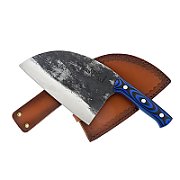 Kitchen knife Serb Samura Mad Bull 18 cm  blue