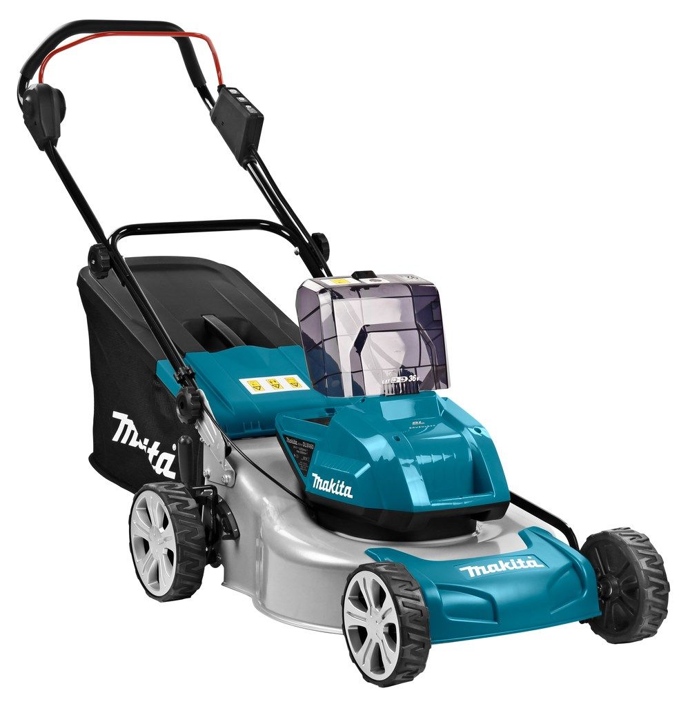 MAKITA LAWN MOWER 2x18V 2x5.0Ah 46cm DLM460PT2