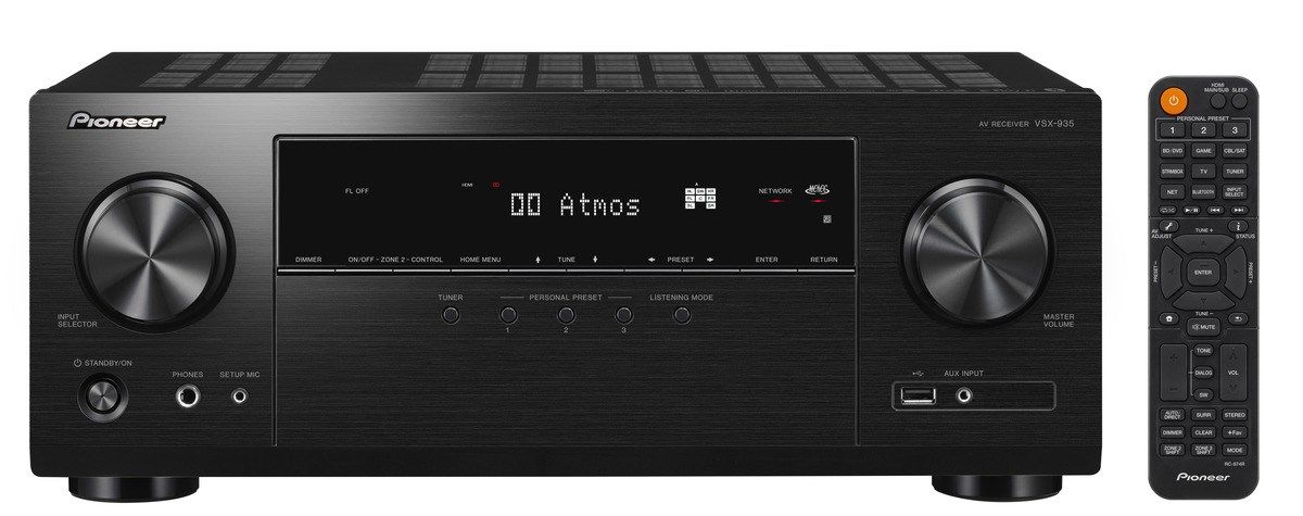Pioneer VSX-935-B Home Cinema Receiver Black