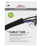 LABEL THE CABLE Cable Conduit 2m - black