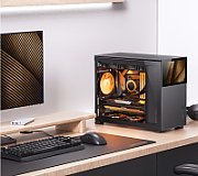 Jonsbo D31 MESH Screen Micro-ATX Case  Tempered Glass - black