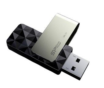 Silicon Power Blaze B30 USB flash drive 256 GB USB Type-A 3.2 Gen 1 (3.1 Gen 1) Black  Silver