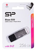 Silicon Power Blaze B30 USB flash drive 256 GB USB Type-A 3.2 Gen 1 (3.1 Gen 1) Black  Silver