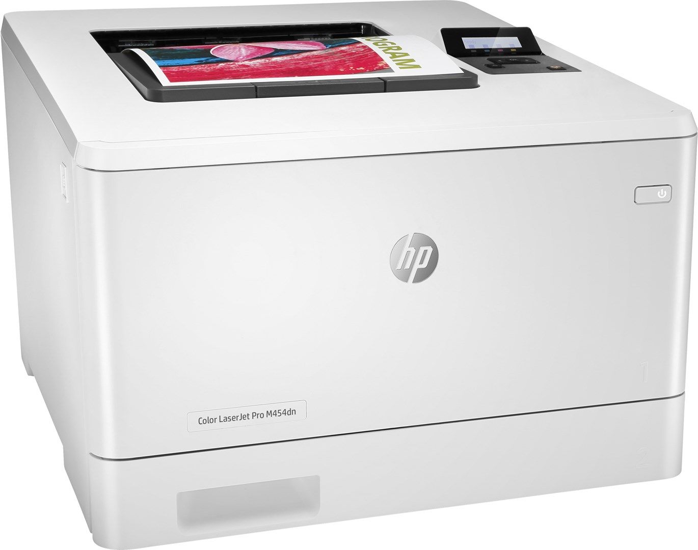 Imprimanta laser color HP M454dn, A4, USB 2.0, 27 ppm negru, 27 ppm color