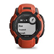 Garmin Instinct 2X Solar 2.79 cm (1.1 ) MIP 50 mm Digital 176 x 176 pixels Touchscreen Red GPS (satellite)