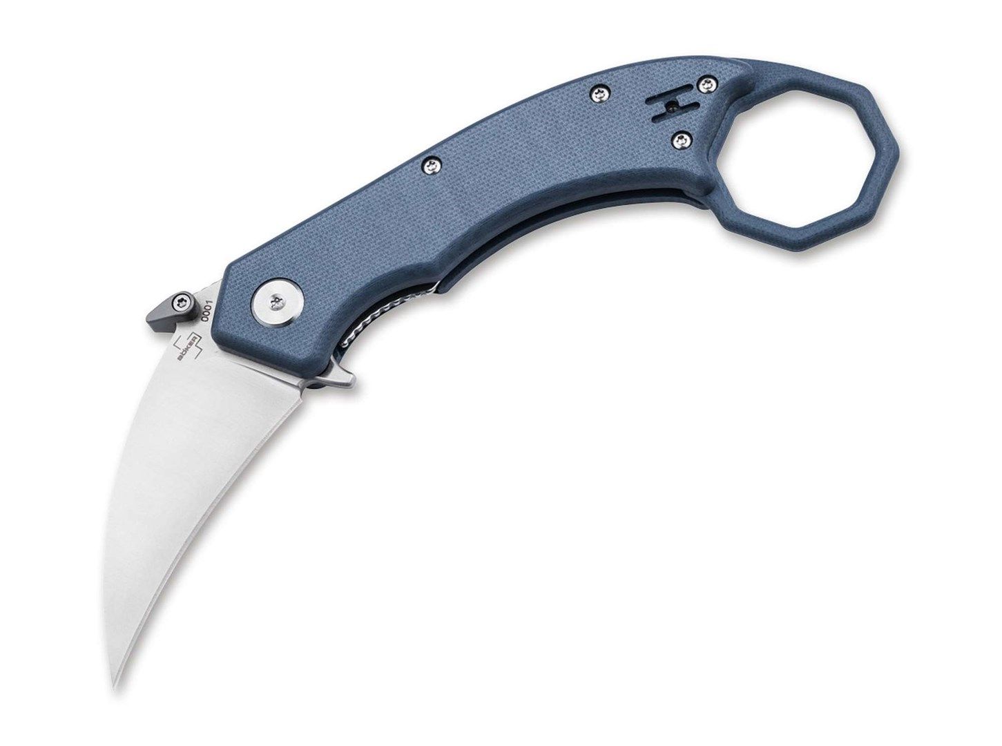 Böker Plus HEL Karambit Knife Blue/Grey