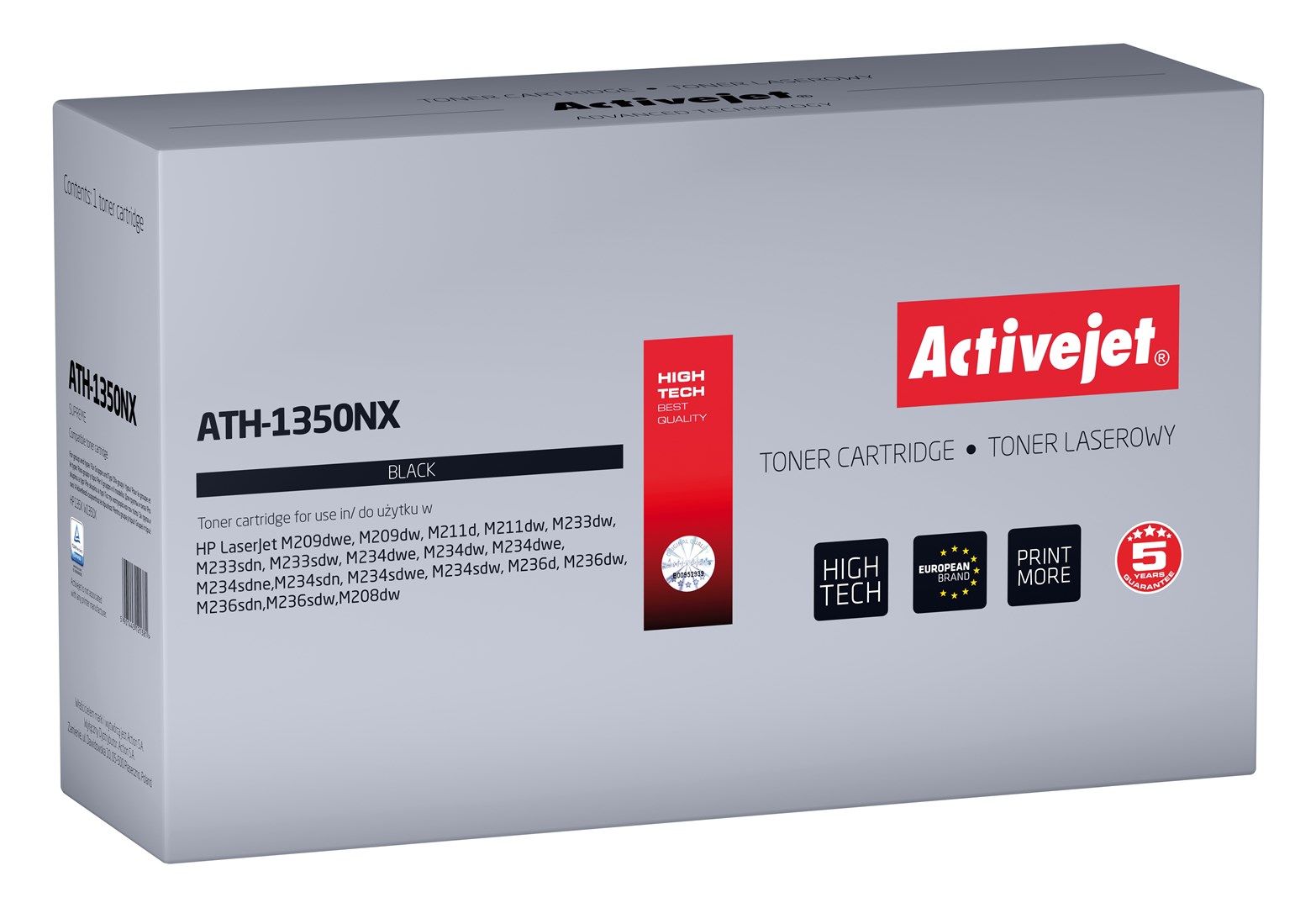 Cartus toner Activejet ATH-1350NX ,Negru ,3500 pagini (compatibil cu HP ATH-1350NX) 
