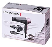 Remington D5706 hair dryer 2200 W Black  Pink gold