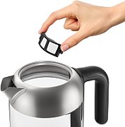 Philips 5000 series HD9339/80 electric kettle 1.7 L 2200 W Black  Stainless steel  Transparent