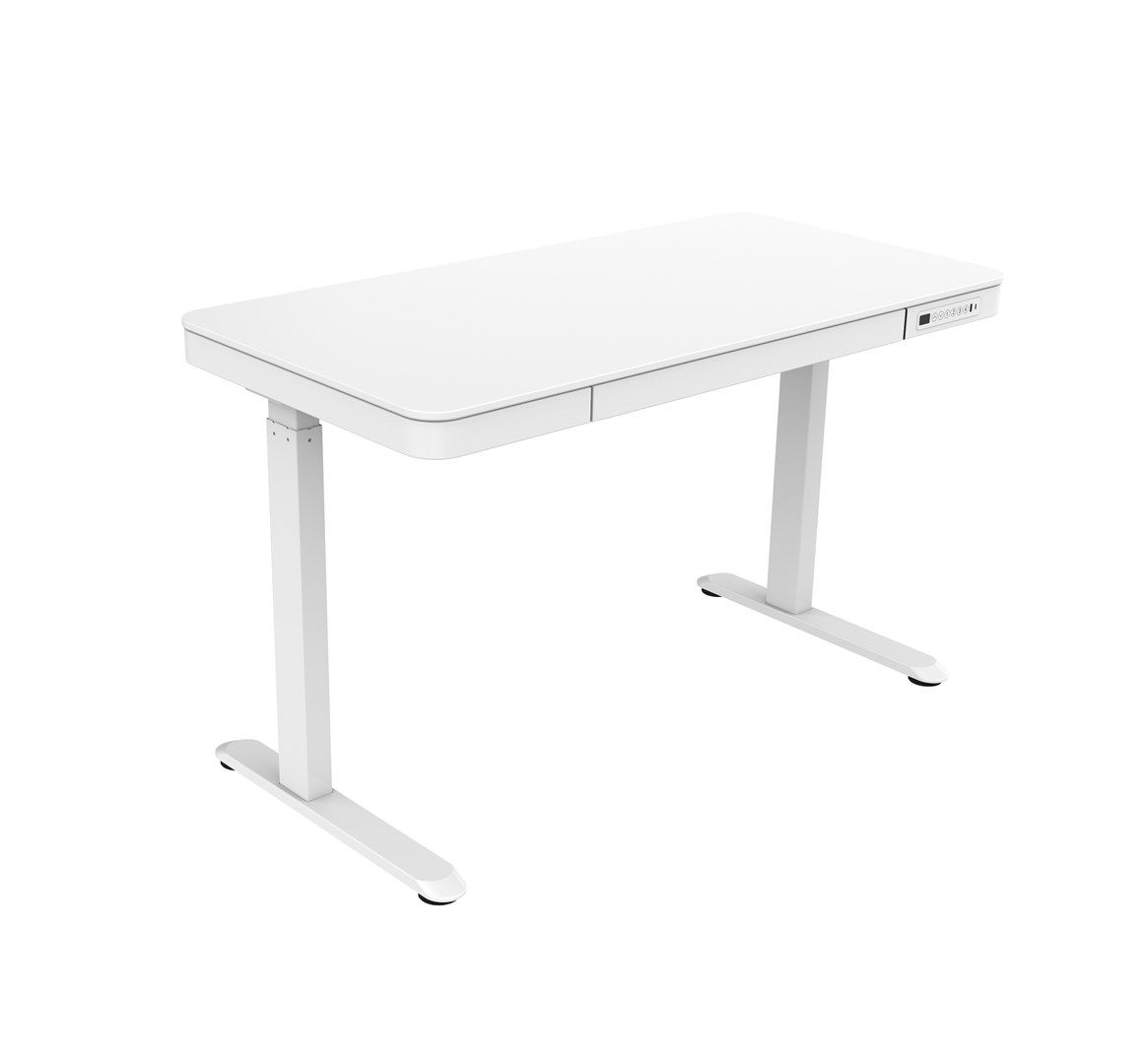 Tuckano Electric height adjustable desk ET119W-C BI white