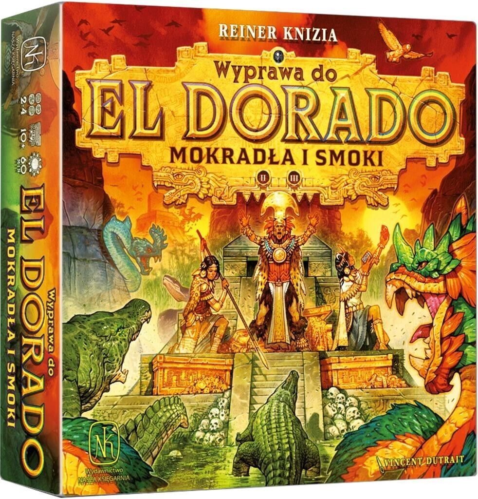 Expedition to El Dorado. Wetlands and Dragons game Our Bookstore expansion