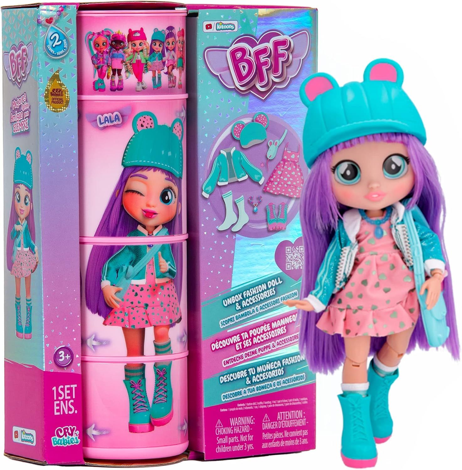 BFF Cry Babies Best Friends Forever Lala s2 doll 908369