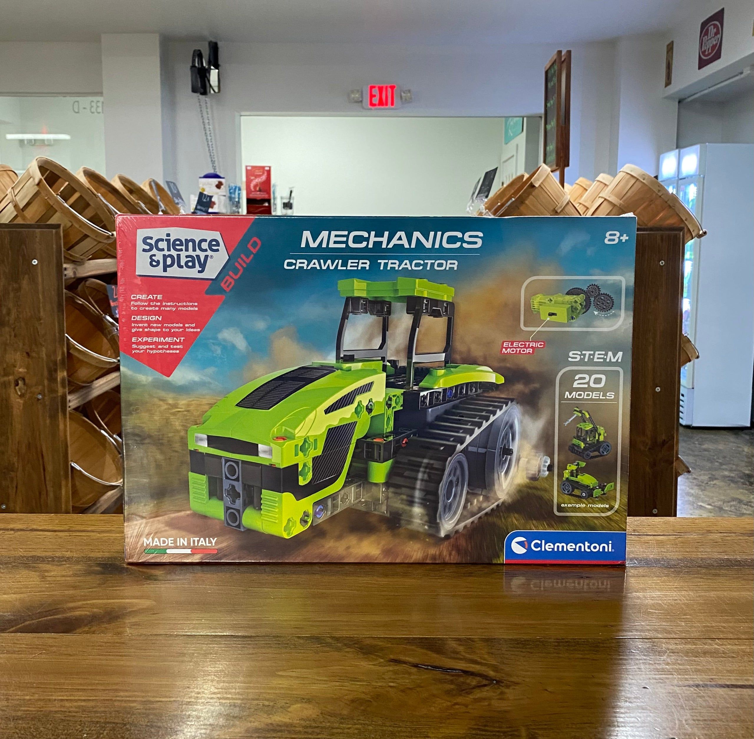 Clementoni Mechanics Laboratory Crawler Tractor 50689 p6