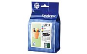 Brother LC3217 Value Pack - 4 pakker -