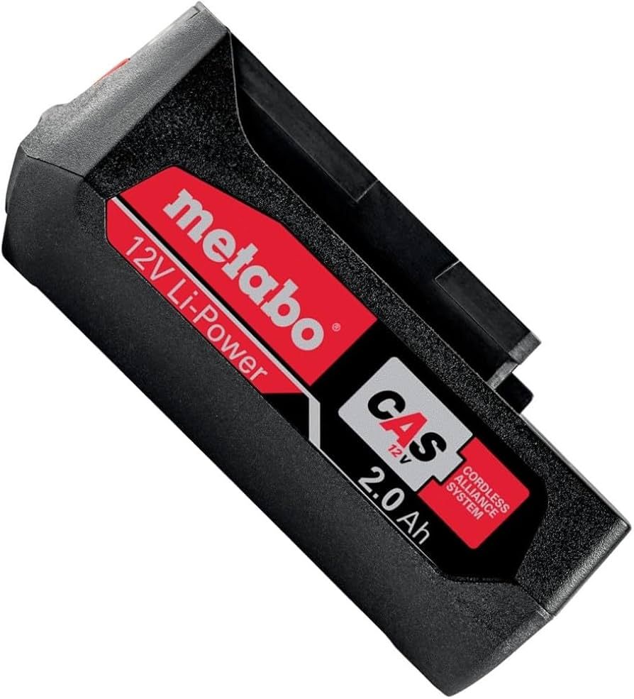 METABO. 12V 2.0Ah Li-Power BATTERY