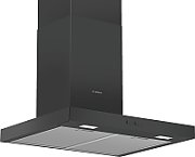 Bosch Serie 2 DWB66BC60 cooker hood Wall-mounted Black 621 m3/h B