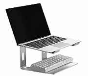 Gembird NBS-D1-01 laptop stand Aluminium  Silver 39.6 cm (15.6 )